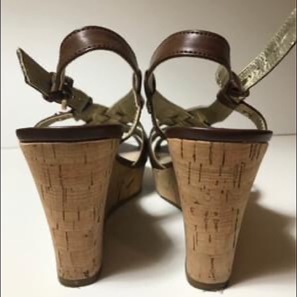 GUESS Cork Wedges Size 8 - Picture 2 of 4